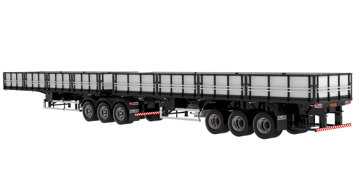 Semirreboque Bobineira Bitrem