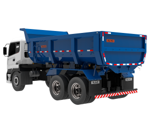 Caçamba Basculante Hexagonal Cilindro Inferior