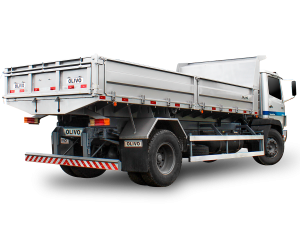 Caçamba Basculante MC Quadrada com Tampas Laterais